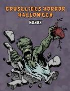 Gruseliges Horror Halloween Malbuch