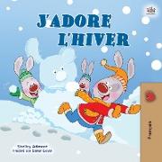 I Love Winter (French Children's Book)