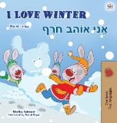 I Love Winter (English Hebrew Bilingual Book for Kids)