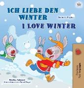 I Love Winter (German English Bilingual Book for Kids)
