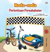 The Wheels -The Friendship Race (Malay Children's Book)