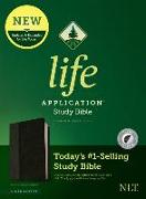 NLT Life Application Study Bible, Third Edition (Leatherlike, Black/Onyx, Indexed, Red Letter)