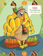 Happy Thanksgiving coloring book