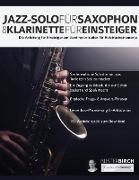 Jazz-Solo fu¿r Saxophon & Klarinette fu¿r Einsteiger