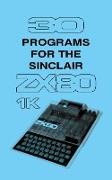 30 Programs for the Sinclair ZX80