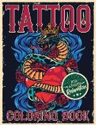 TATTOO COLORING BOOK FOR ADULTS RELAXATION