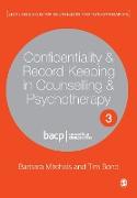 Confidentiality & Record Keeping in Counselling & Psychotherapy