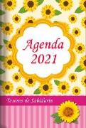 2021 Agenda - Tesoros de Sabiduría - Girasol: Con Un Pensamiento Motivador O Un Versículo de la Biblia Para Cada Día del Año