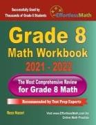 Grade 8 Math Workbook: The Most Comprehensive Review for Grade 8 Math