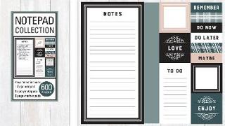 Book of Sticky Notes: Notepad Collection (Urban Farmhouse)