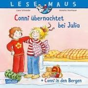 LESEMAUS 207: "Conni übernachtet bei Julia" + "Conni in den Bergen" Conni Doppelband
