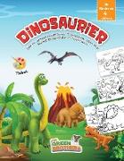 dinosaurier malbuch für kinder ab 4 jahren