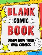 BLANK COMIC BOOK