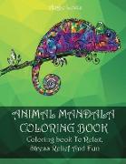 ANIMAL MANDALA COLORING BOOK