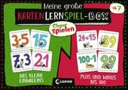 Clever Spielen - Meine große KartenLernSpiel-Box - Das kleine Einmaleins/Plus und Minus bis 100