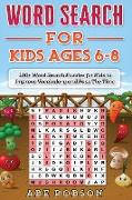 Word Search for Kids Ages 6-8