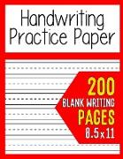 Handwriting Practice Paper For Kids