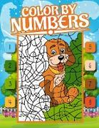 Color By Numbers for Kids Ages 4-8