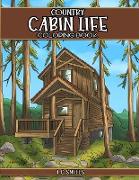Country Cabin Life Coloring Book