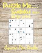 Puzzle Me... Sudoku Large Print Book 4