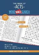 The Book of Acts: Bible Word Search (Large Print)