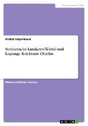 Synthetische Lundgren-Wirbel und Lagrange Kohärente Objekte