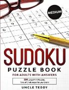 Sudoku Puzzle Book for Adults with Answers