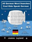 40 German Word Searches Cool Kids Speak German