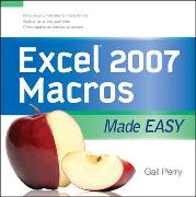 Excel 2007 Macros Made Easy