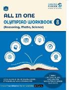 All in One Olympiad Workbook for Reasoning, Math, Science - Class 8