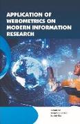 Application of Webometrics on Modern Information Research