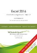 Excel 2016 - Einführungskurs Teil 2