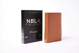 NBLA Biblia Ultrafina, Letra Grande, Colección Premier, Caramelo