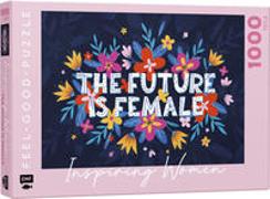 Feel-good-Puzzle 1000 Teile – INSPIRING WOMEN: The Future is female