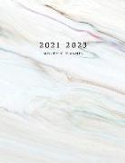 2021-2023 Monthly Planner: Large Three Year Planner with Marble Cover (Volume 1)