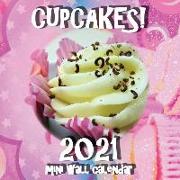 Cupcakes! 2021 Mini Wall Calendar