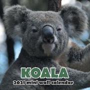 Koala 2021 Mini Wall Calendar