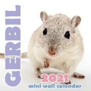 Gerbil 2021 Mini Wall Calendar