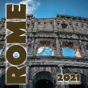 Rome 2021 Mini Wall Calendar