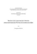 Studien zur griechischen Syntax dokumentarischer Papyri der römischen Zeit