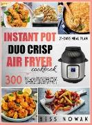 INSTANT POT DUO CRISP AIR FRYER COOKBOOK