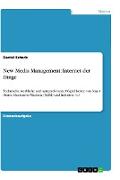 New Media Management: Internet der Dinge
