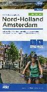 ADFC-Regionalkarte Nord-Holland Amsterdam, 1:75.000, mit Tagestourenvorschläge, reiß- und wetterfest, E-Bike-geeignet, mit Knotenpunkten, GPS-Tracks Download