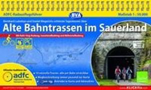ADFC-Radausflugsführer Alte Bahntrassen im Sauerland 1:50.000 praktische Spiralbindung, reiß- und wetterfest, GPS-Tracks Download