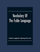 Vocabulary Of The Fulde Language