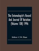 The Entomologist'S Record And Journal Of Variation (Volume 108) 1996