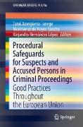 Procedural Safeguards for Suspects and Accused Persons in Criminal Proceedings