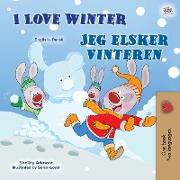 I Love Winter (English Danish Bilingual Book for Kids)