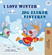 I Love Winter (English Danish Bilingual Book for Kids)