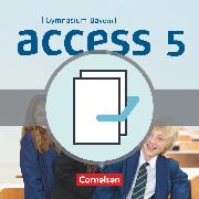 Access, Bayern, 5. Jahrgangsstufe, Begleitmedienpaket, Vorschläge zur Leistungsmessung, Video-DVD, Audio-CDs, Förderordner